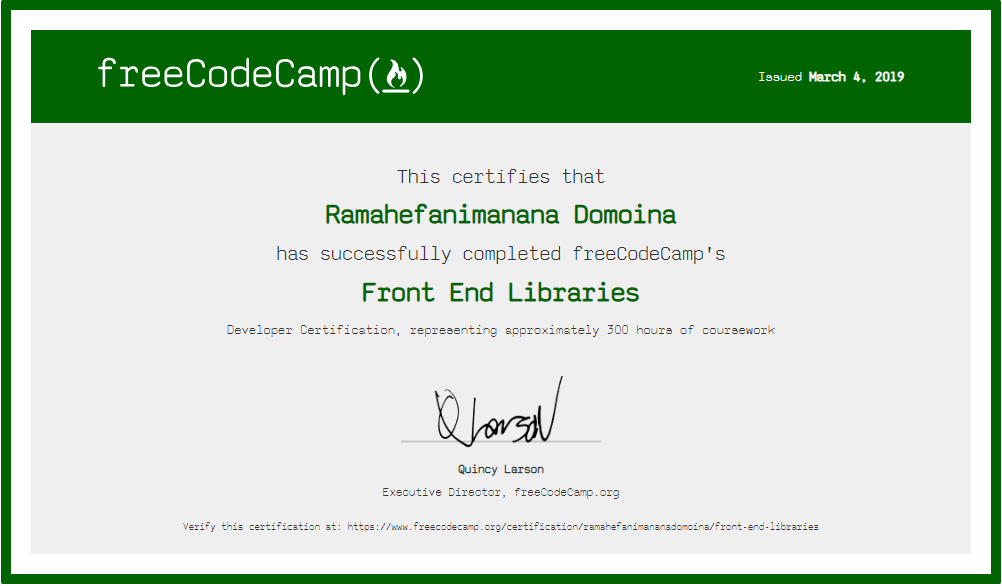 Front-End-Librairies-certification-domoina-ramahefanimanana